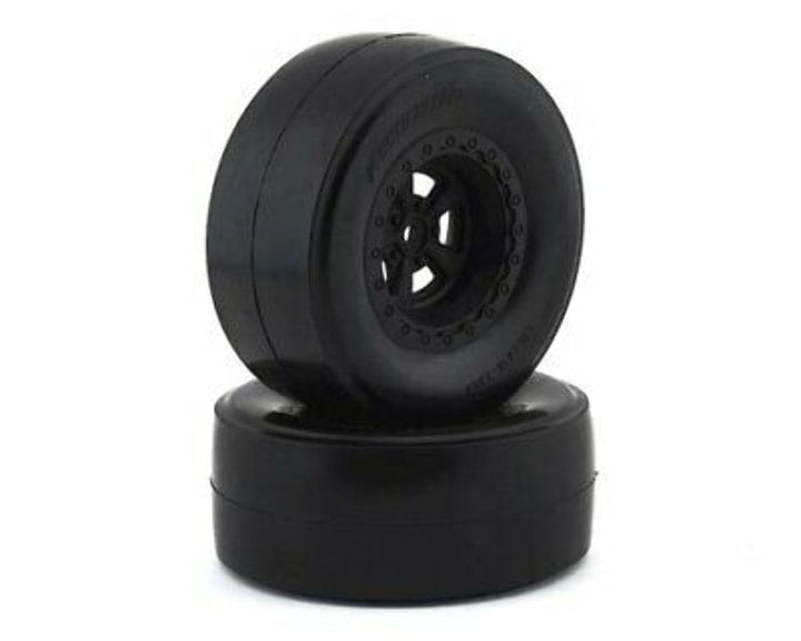 Team Associated DR10 Rear Pre-Mounted Drag Racing Slick Tires (2) - Excel RC
