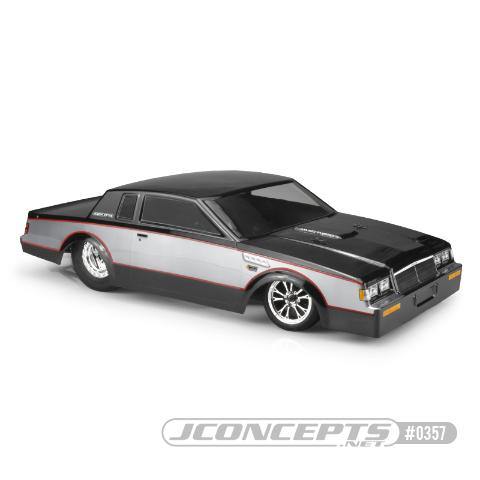 JConcepts 1987 Buick Grand National Street Eliminator Drag Racing Body (Clear) - Excel RC