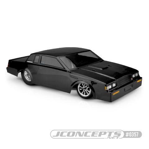 JConcepts 1987 Buick Grand National Street Eliminator Drag Racing Body (Clear) - Excel RC