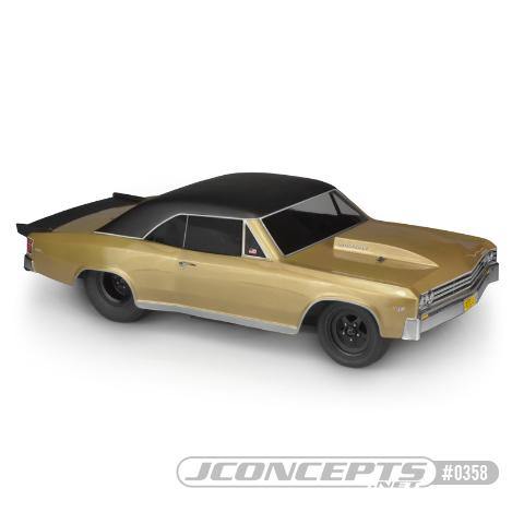 JConcepts 1967 Chevy Chevelle Street Eliminator Drag Racing Body (Clear) - Excel RC