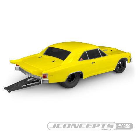 JConcepts 1967 Chevy Chevelle Street Eliminator Drag Racing Body (Clear) - Excel RC