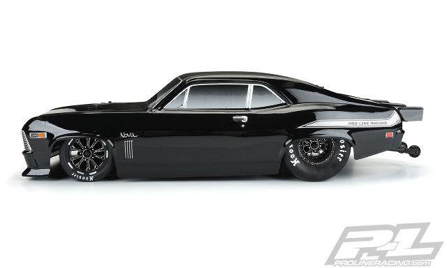 Pro-Line 1969 Chevrolet Nova Tough-Color (Black) Body - Excel RC
