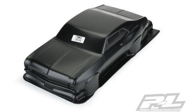 Pro-Line 1969 Chevrolet Nova Tough-Color (Black) Body - Excel RC