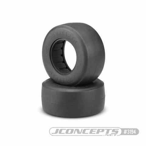 JConcepts Hotties Street Eliminator SCT Drag Racing Rear Tires (2) (Green) - Excel RC