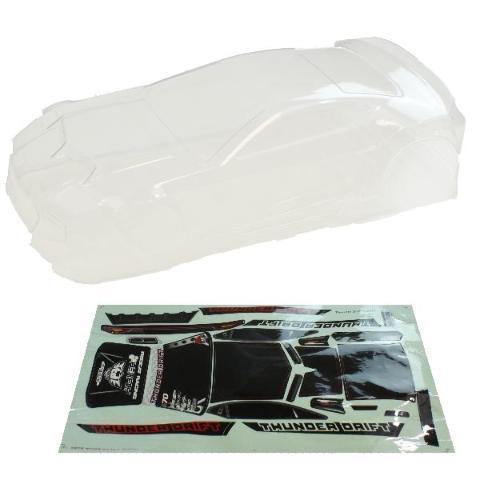 RedCat Clear Body including Stickers and Accessory Parts - Excel RC
