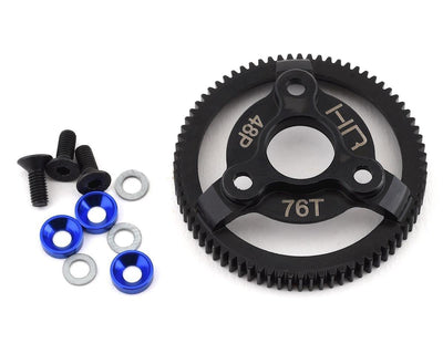 Hot Racing Steel 76 Tooth 48 Pitch Spur Gear wit. HRASTE876 - Excel RC