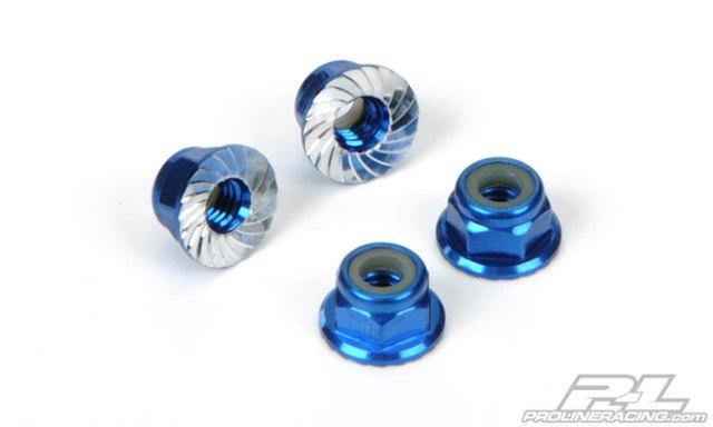 Pro-Line 4mm Serrated Wheel Lock Nuts - Excel RC