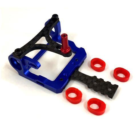 NEXX Racing Precision CNC 7075 Round Motor mount for 98-102 LM (BLUE) NX-063 - Excel RC