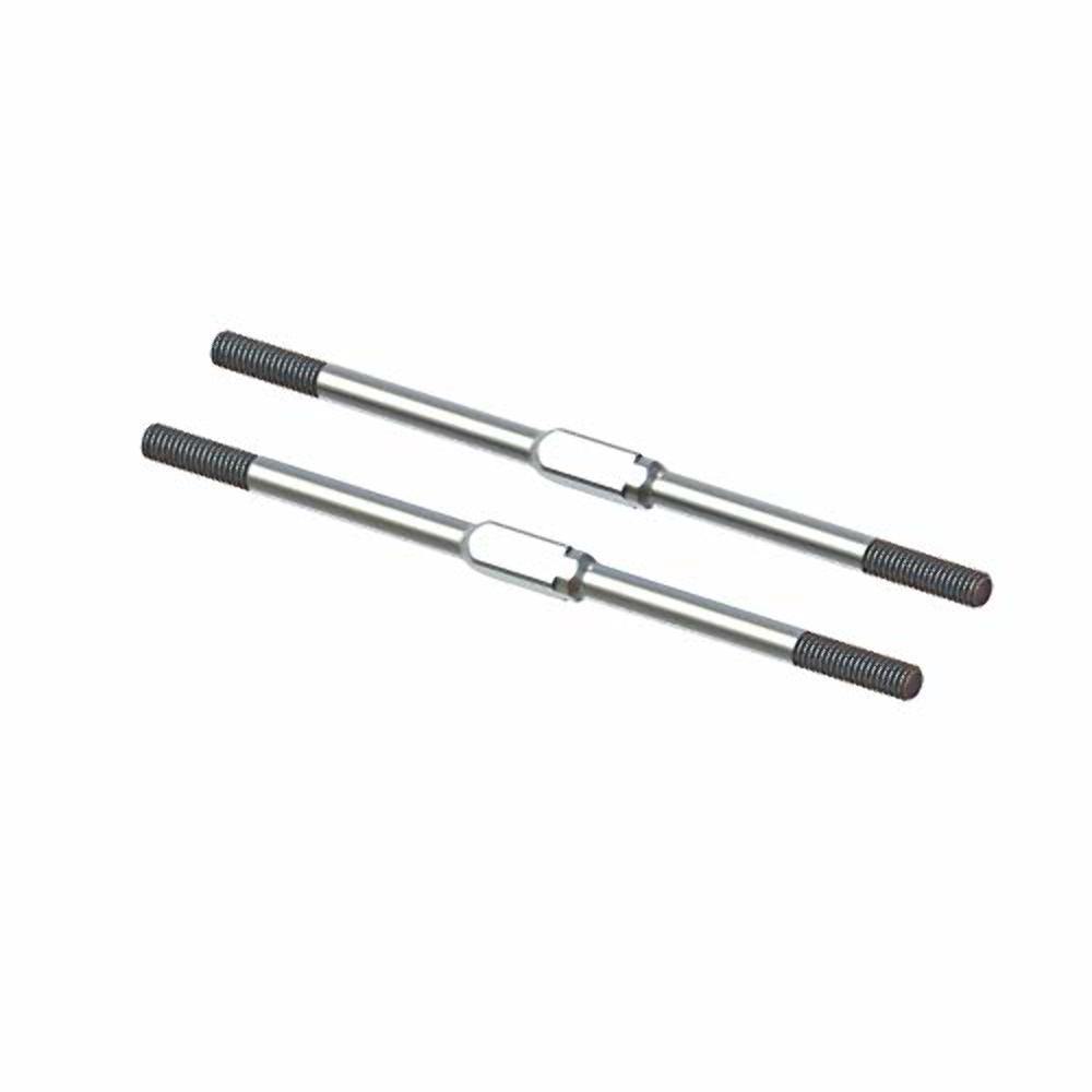 Arrma Steel Turnbuckle M4x95mm Silver (2) ARA340175 - Excel RC