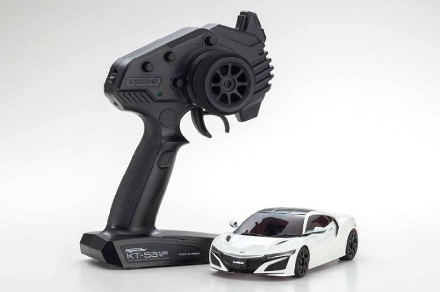 Kyosho MINI-Z RWD NSX 130R White  ReadySet 32322W - Excel RC