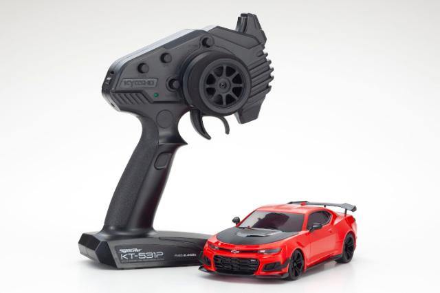 Kyosho MINI-Z RWD Camaro ZL1 Red/LED  ReadySet 32339R - Excel RC