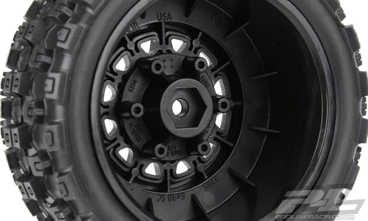 Pro-Line Badlands MX SC 2.2"/3.0" M2 (Medium) All Terrain Tires Mounted 10156-10 - Excel RC