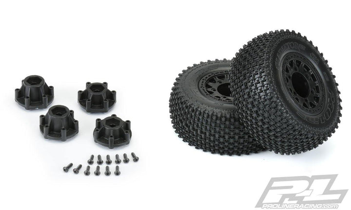 Pro-Line Gladiator SC 2.2"/3.0" M2 (Medium) Off-Road Tires Mounted 1169-10 - Excel RC