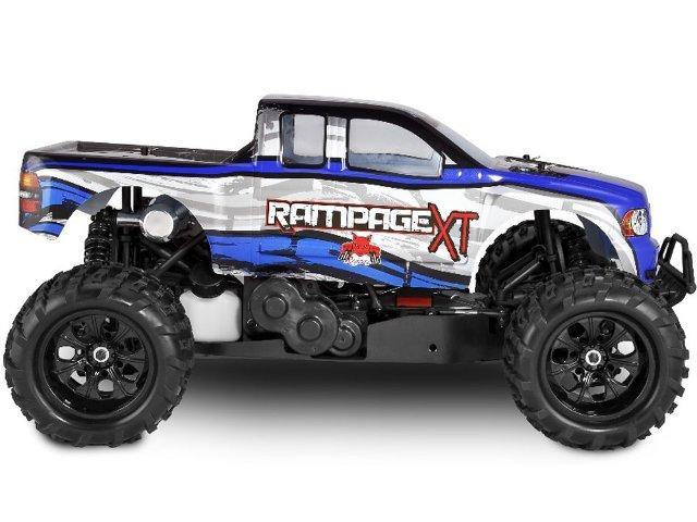 Rampage XT 1 5 Scale Gas Truck Blue OPEN BOX Like New Excel RC