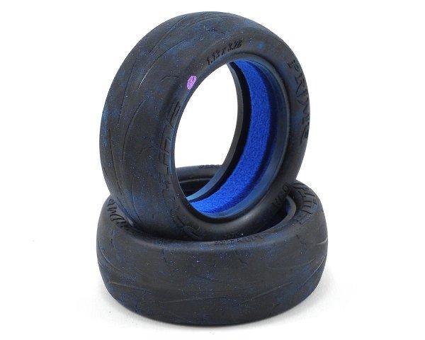 PROLINE 824217 Prime 2.2 2Wd MC Clay Off-Road Buggy Front Tires with Closed Cell Foam - Excel RC