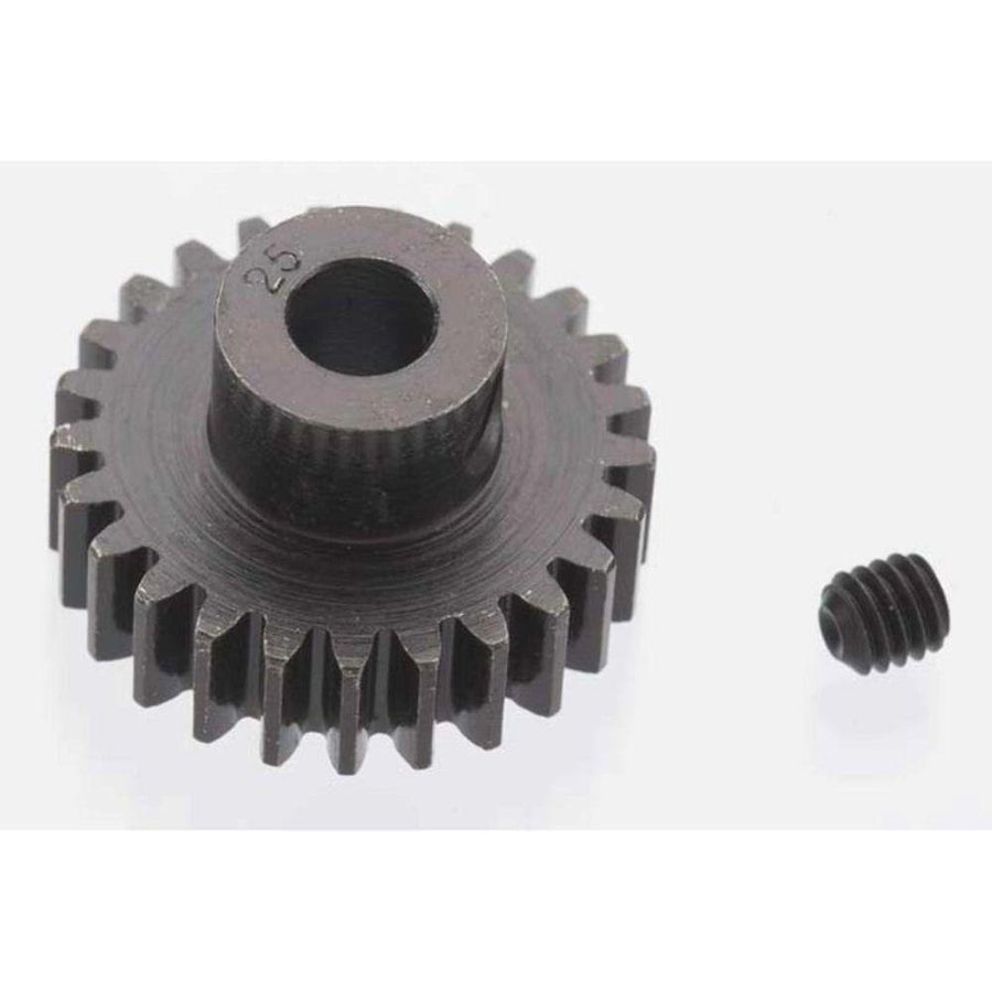 Robinson Racing Extra Hard 25 Tooth Blackened Steel 32p Pinion 5mm 8625 - Excel RC
