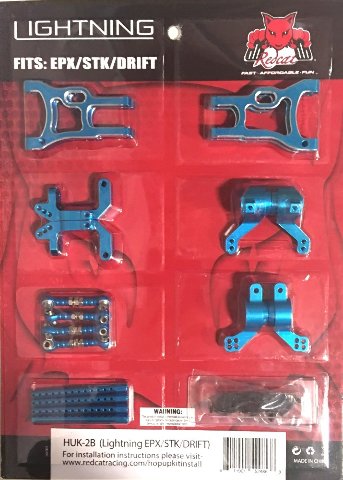 Redcat Racing Tornado EPX & EPX PRO Hop Up Kit Blue (Old Version)