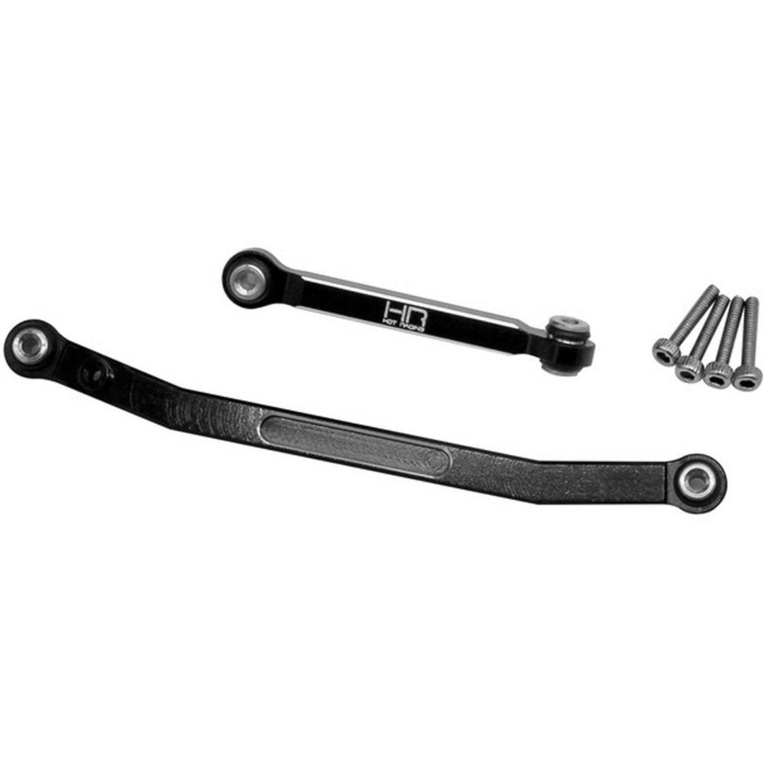 Hot Racing Axial SCX24 Aluminum Fix Tight Tolerance Steering Rod Link (Black) - Excel RC