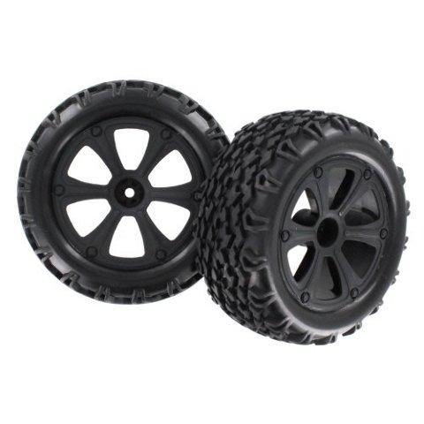 RedCat Racing Blackout Wheels and Tires BS214-009 - Excel RC