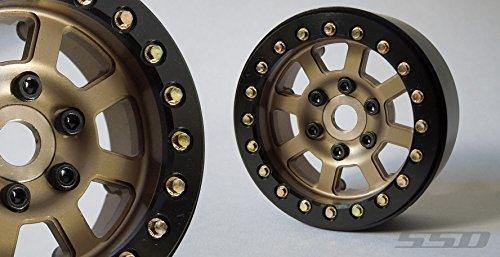 SSD RC Assassin 1.9 Beadlock Crawler Wheels (Bronze) (2) - Excel RC