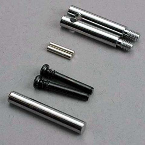 Traxxas 1247 Drive gear shaft rear axle pins(2) spindle pins(2) - Excel RC