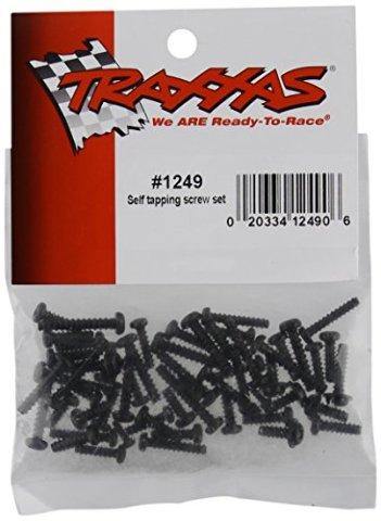 Traxxas 1249 Screw set self-tapping screws (black) (Tom Cat Spirit) -Discontinued - Excel RC