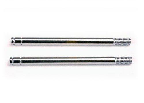 Traxxas 1664 Shock shafts steel chrome finish (long) (2) - Excel RC