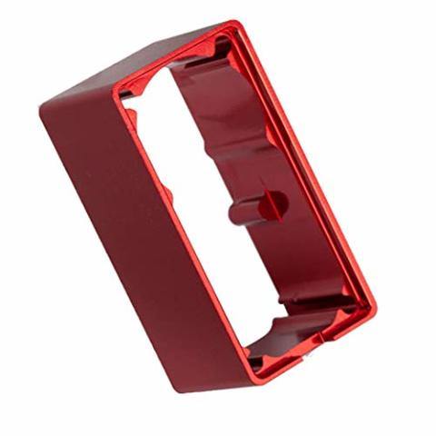 Traxxas 2253 Servo case aluminum (red-anodized) (middle) (for 2255 servo) - Excel RC