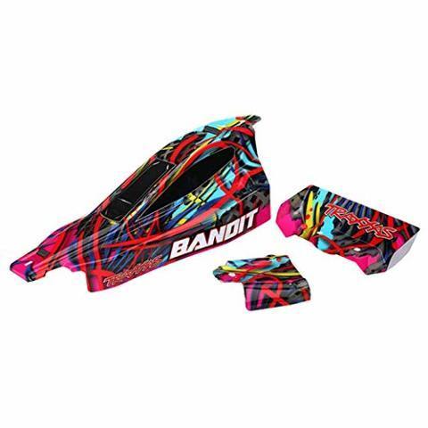 Traxxas 2449 Body Bandit Hawaiian graphics (painted decals applied) -Discontinued - Excel RC
