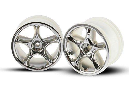 Traxxas 2472 Wheels Tracer 2.2' (chrome) (2) (Bandit rear) - Excel RC