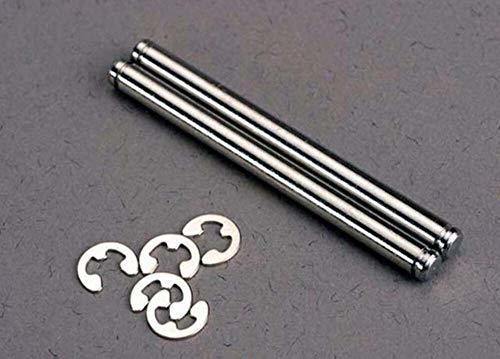 Traxxas 2638 Suspension pins 39mm hard chrome (2) E-clips (4) -Discontinued - Excel RC