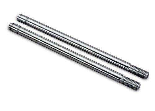 Traxxas 2656 Shock shafts steel chrome finish (xx-long) (2) - Excel RC