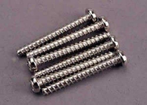 Traxxas 2680 Screws 3x25mm roundhead self-tapping (6) -Discontinued - Excel RC