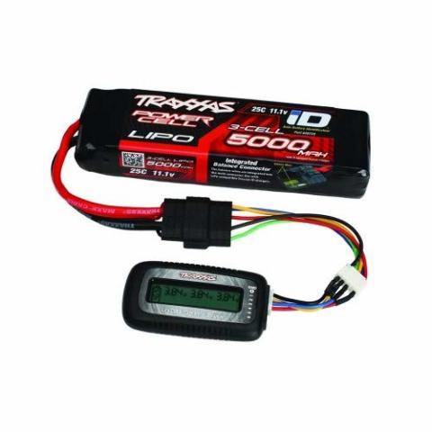 Traxxas 2968 LiPo cell voltage checkerbalancer (requires #2938X adapter for Traxxas® iD® batteries) - Excel RC