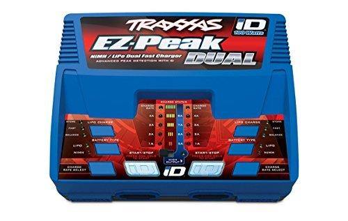 Traxxas 2972 Charger EZ-Peak® Dual 100W NiMHLiPo with iD® Auto Battery Identification - Excel RC