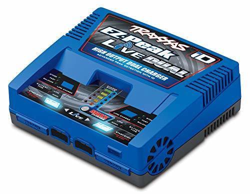 Traxxas 2973 Charger EZ-Peak® Live Dual 200W NiMHLiPo with iD® Auto Battery Identification - Excel RC