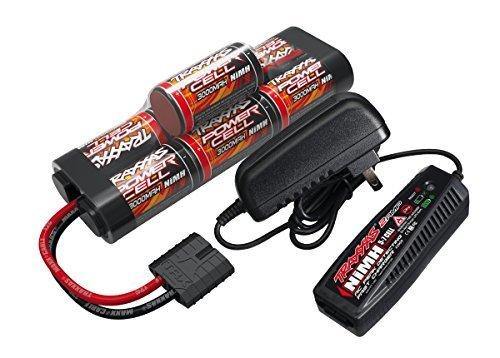 Traxxas 2984 Batterycharger completer pack (includes #2969 2-amp NiMH peak detecting AC charger (1) #2926X 3000mAh 8.4V 7-cell NiMH battery (1)) - Excel RC