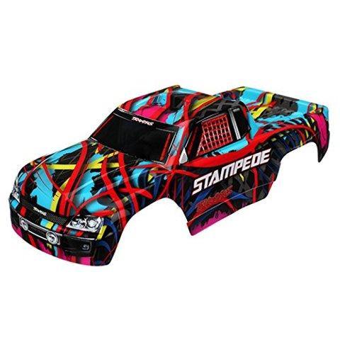 Traxxas 3649 Body Stampede® Hawaiian graphics (painted decals applied) -Discontinued - Excel RC