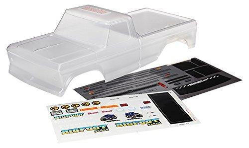Traxxas 3660 Body Bigfoot® No. 1 Officially Licensed replica (clear requires painting) window masks decal sheet - Excel RC
