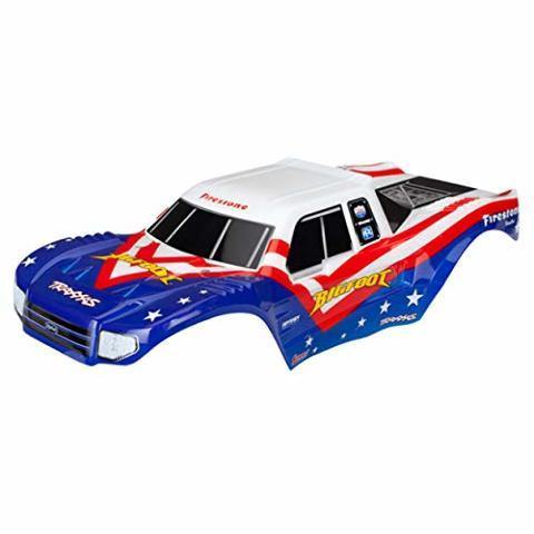 Traxxas 3676 Body Bigfoot® Red White & Blue Officially Licensed replica (painted decals applied) - Excel RC