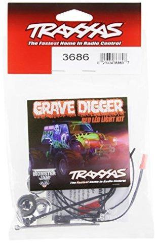 Traxxas 3686 LED Lights harness (2 red lights)LED housing (2) housing retainer (2)wire clip (1)wire ties (3) -Discontinued - Excel RC
