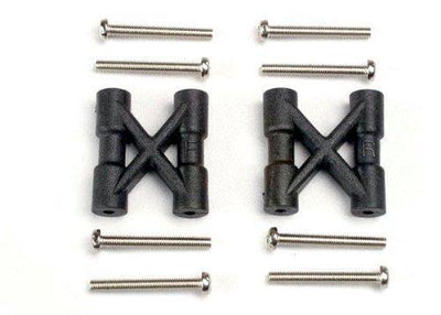 Traxxas 3930 Bulkhead cross braces (2) 3x25mm CS screws (8) - Excel RC