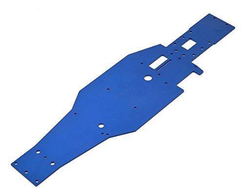 Traxxas 4422 Chassis lower (blue-anodized T6 aluminum) - Excel RC