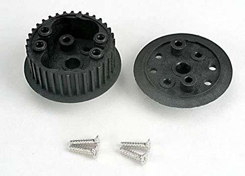 Traxxas 4881 Differential  (34-groove) flanged side-cover & screws - Excel RC