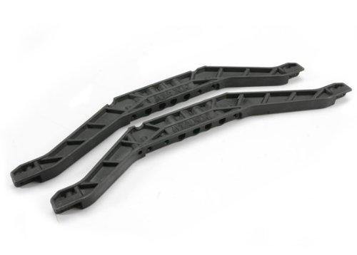 Traxxas 4963 Chassis braces lower (black) (for long wheelbase chassis) (2) - Excel RC