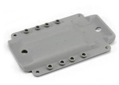 Traxxas 4969 Skidplate transmission nylon (grey) (for long wheelbase chassis) - Excel RC