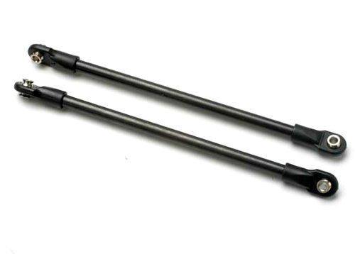 Traxxas 5319 Push rod (steel) (assembled with rod ends) (2) (black) (use with #5359 progressive 3 rockers) - Excel RC