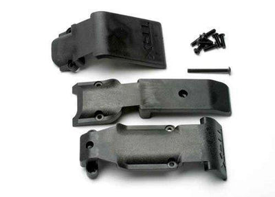 Traxxas 5337 Skid plate set front (2 pieces plastic) skid plate rear (1 piece plastic) - Excel RC