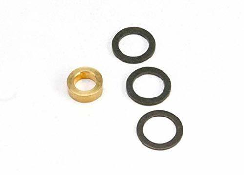 Traxxas 5426 Washer 7x10x1.0 (2) 7x10x0.5 (1) black steel (shims for flywheel spacing) washer 5x8.2.8 brass (1) (shim for clutch bell spacing) for Revo Big Block Kit - Excel RC