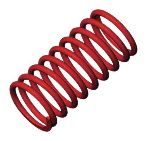 Traxxas 5442 Spring shock (red) (GTR) (4.9 rate silver) (std. front 120mm) (1 pair) - Excel RC